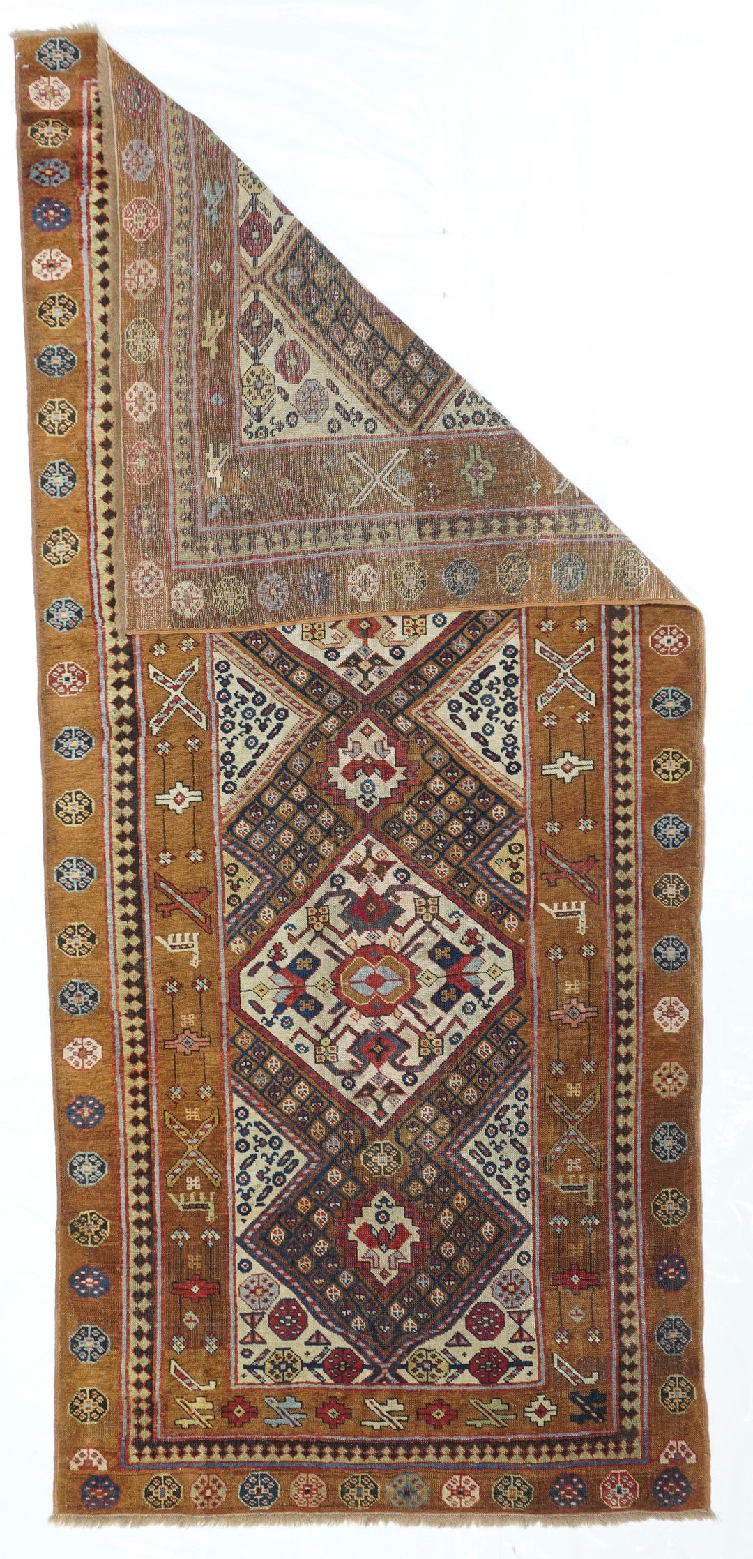 Antique Sarab Rug 3'7'' x 8'0"