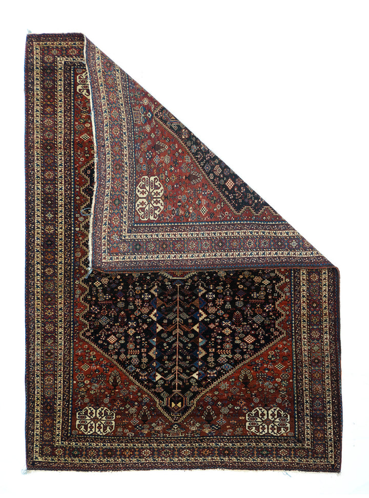 Vintage Afshar Rug 4'0'' x 7'0''