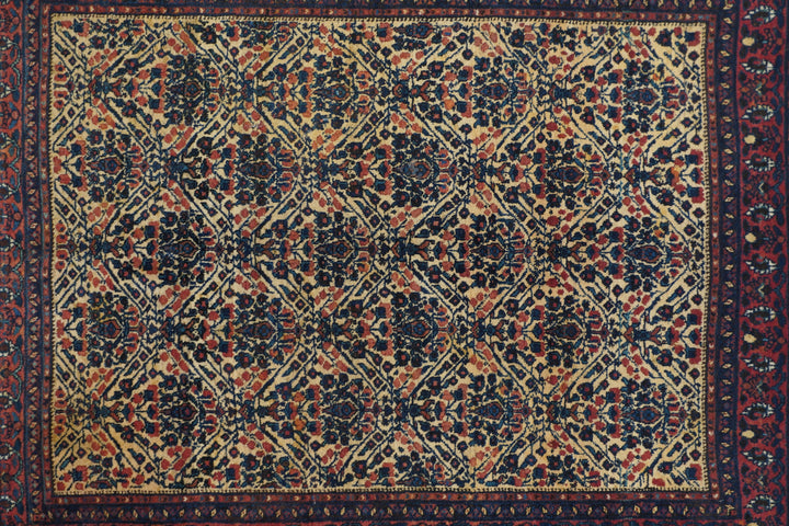 Antique Afshar Rug 5'0'' x 6'4''