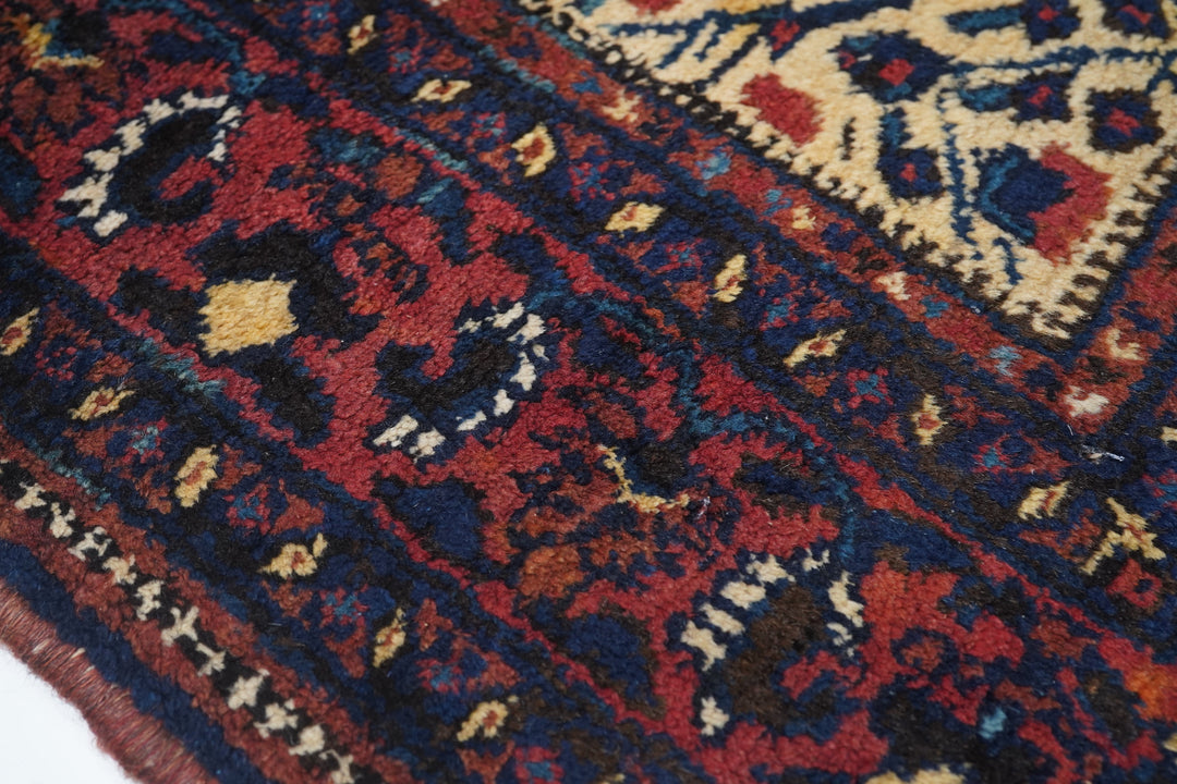 Antique Afshar Rug 5'0'' x 6'4''