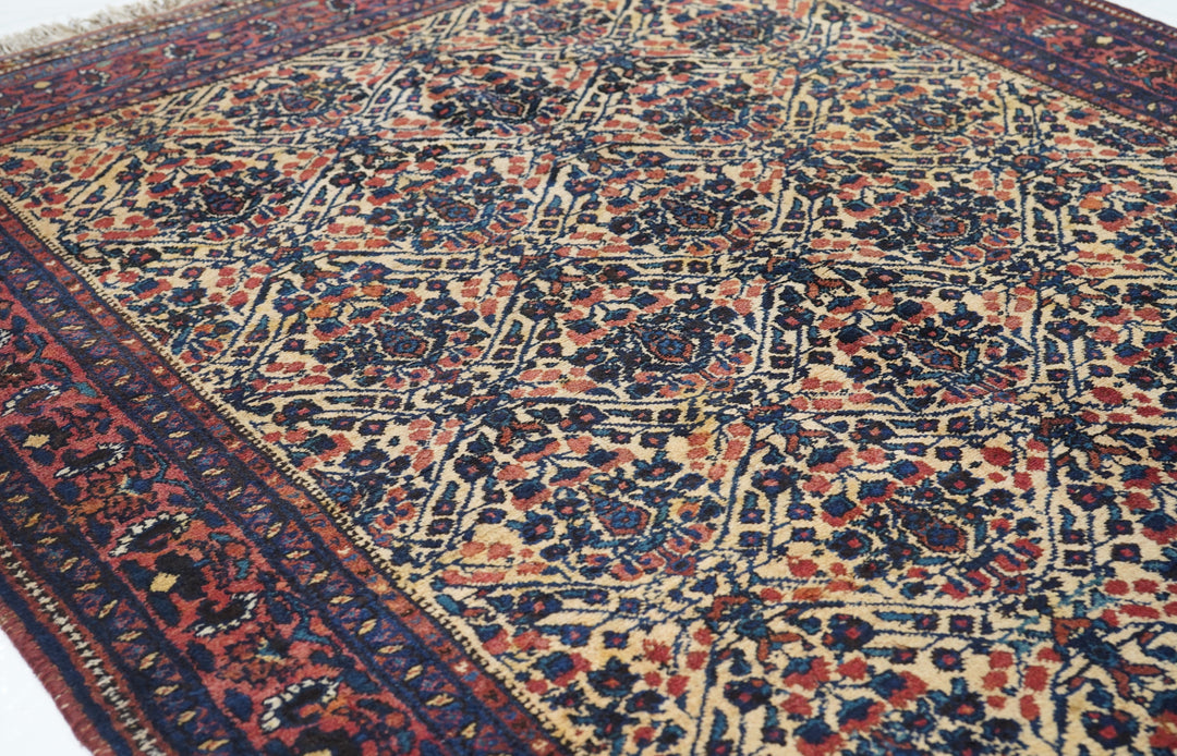 Antique Afshar Rug 5'0'' x 6'4''