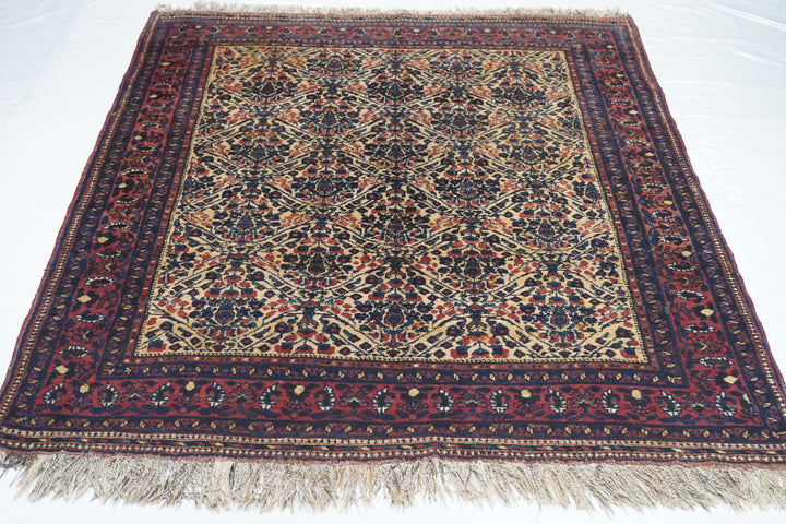 Antique Afshar Rug 5'0'' x 6'4''