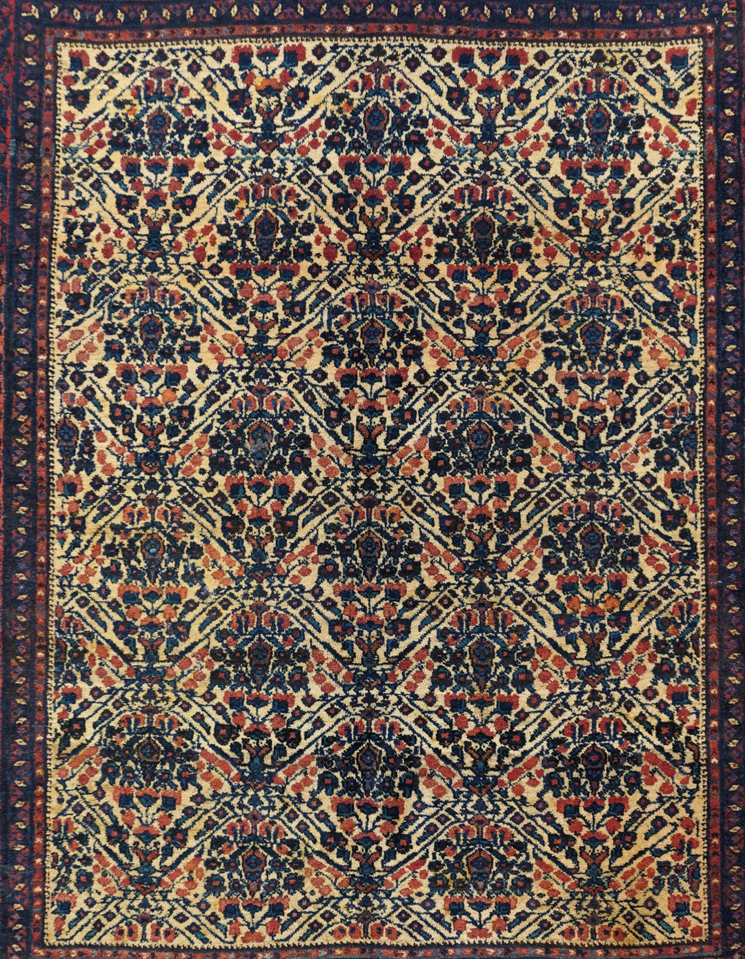 Antique Afshar Rug 5'0'' x 6'4''