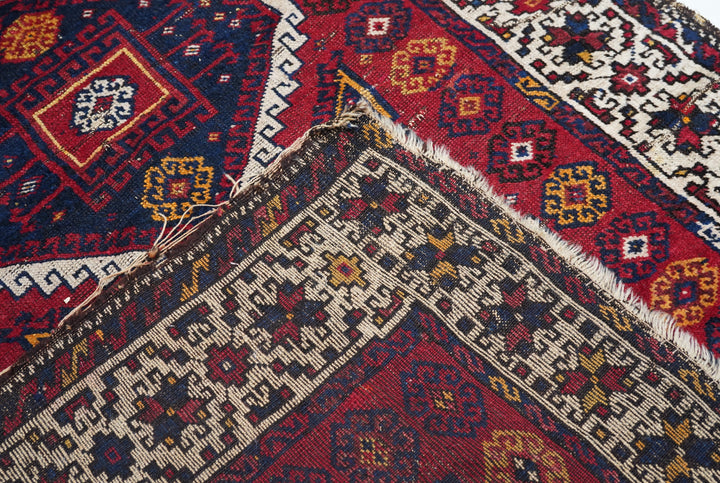 Antique Ghashghai Rug 4'3'' x 9'5''