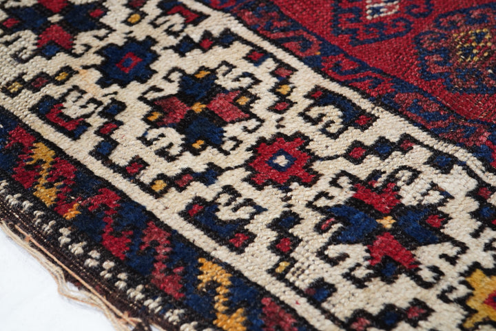 Antique Ghashghai Rug 4'3'' x 9'5''