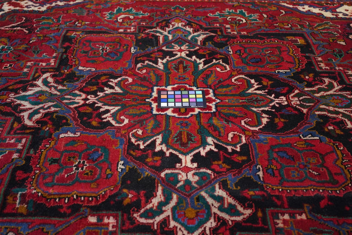 Vintage Heriz Rug 8'0'' x 11'6''