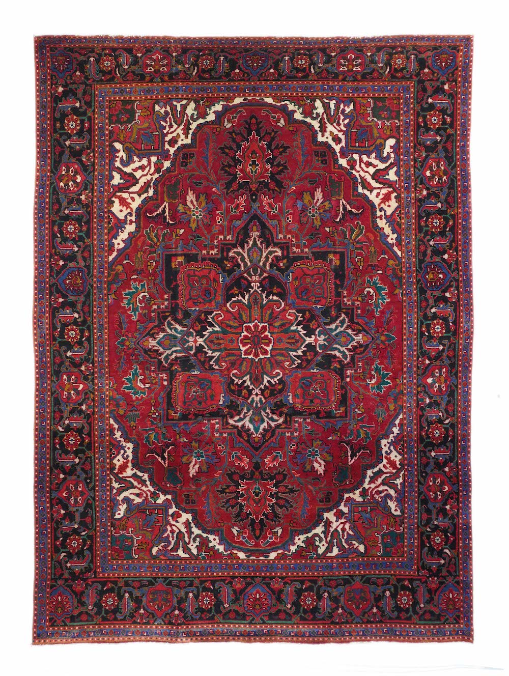 Vintage Heriz Rug 8'0'' x 11'6''