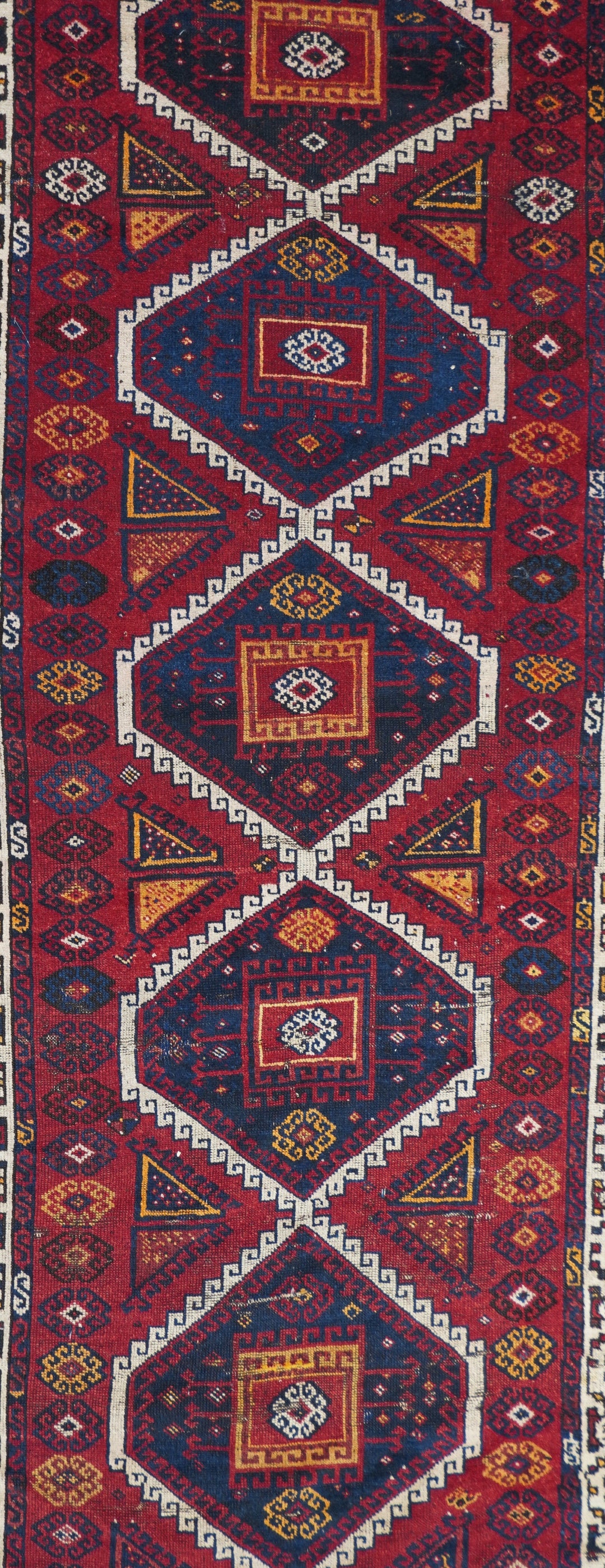 Antique Ghashghai Rug 4'3'' x 9'5''