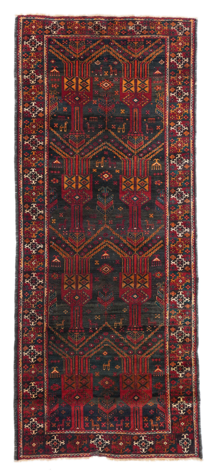 Afghan Rug 3'8'' x 9'2''