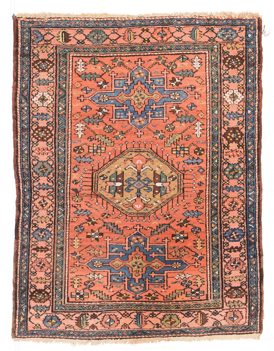 Antique Heriz Rug 4'7'' x 6'