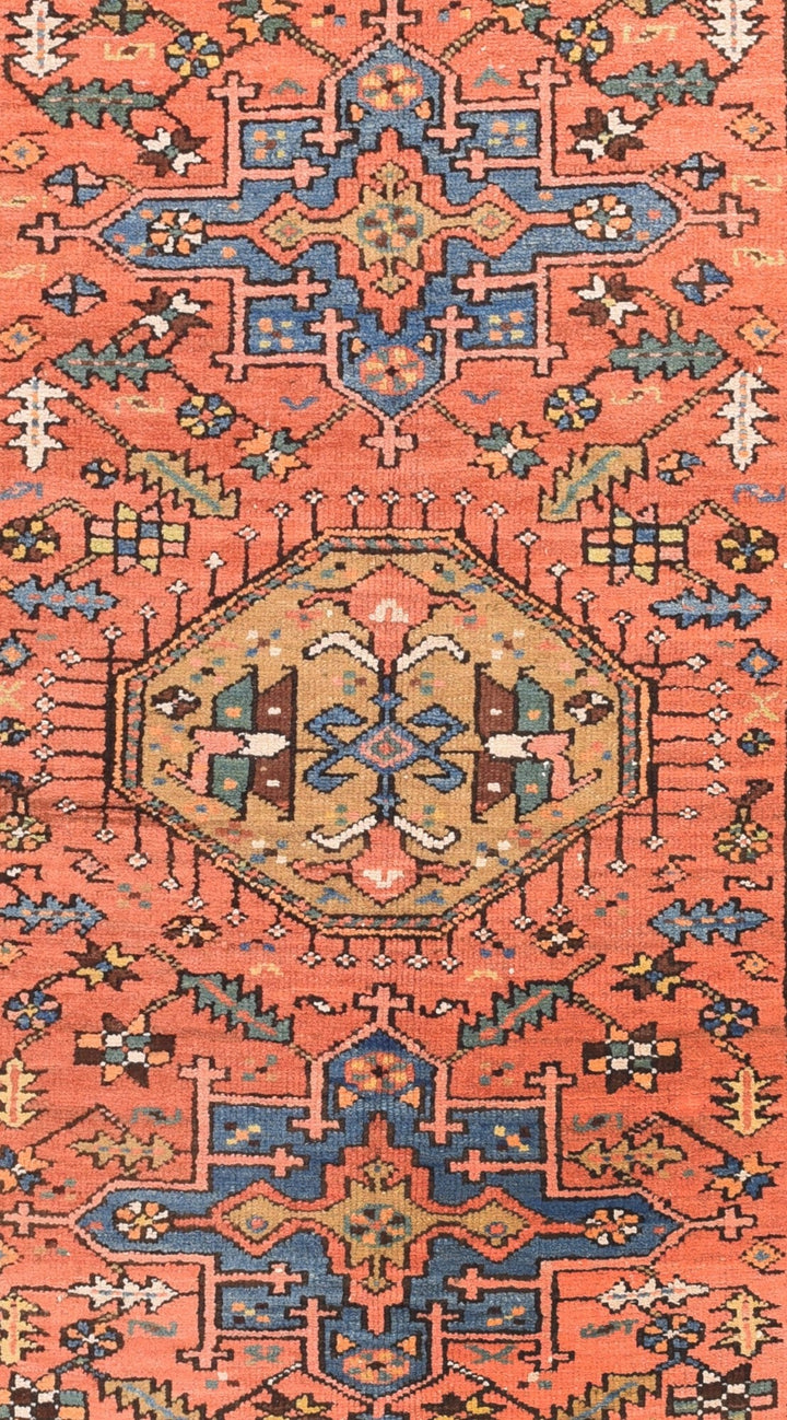 Antique Heriz Rug 4'7'' x 6'0"