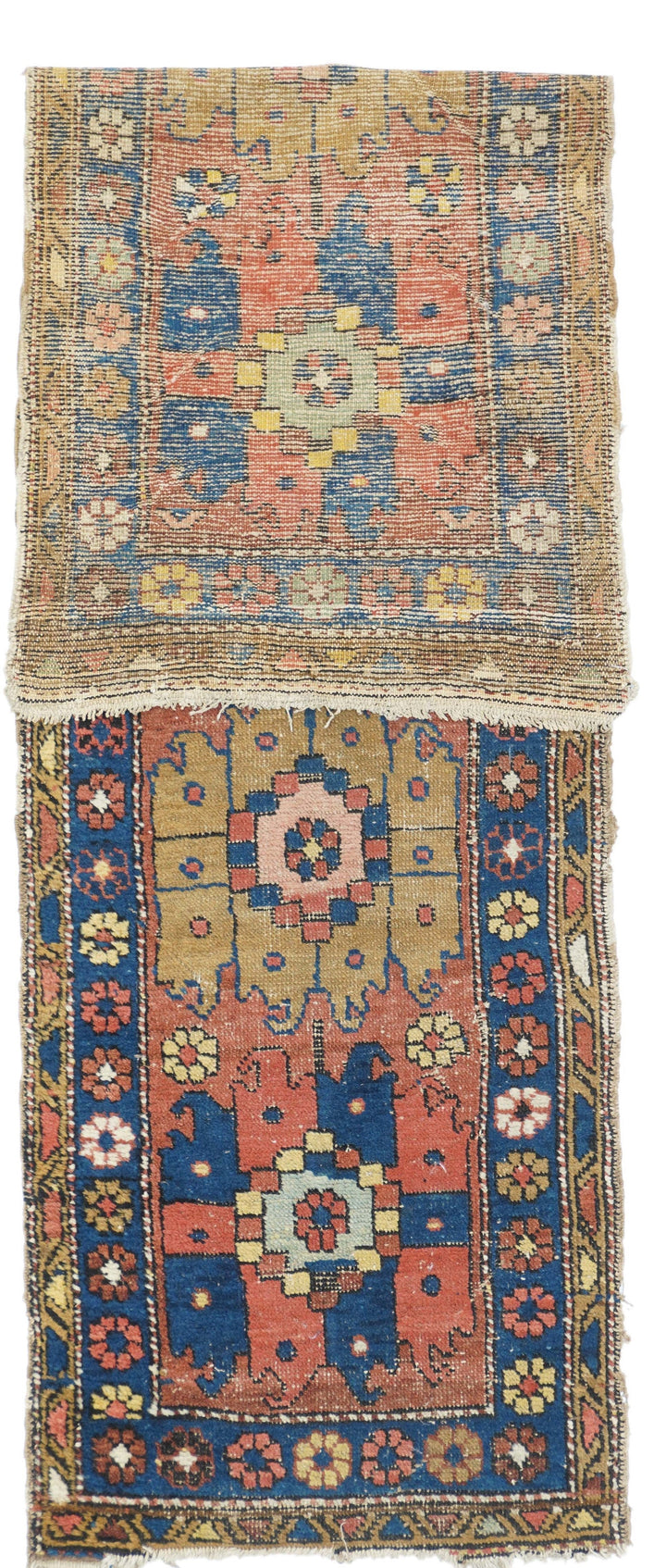 Antique Heriz Runner 2'3'' x 8'1''