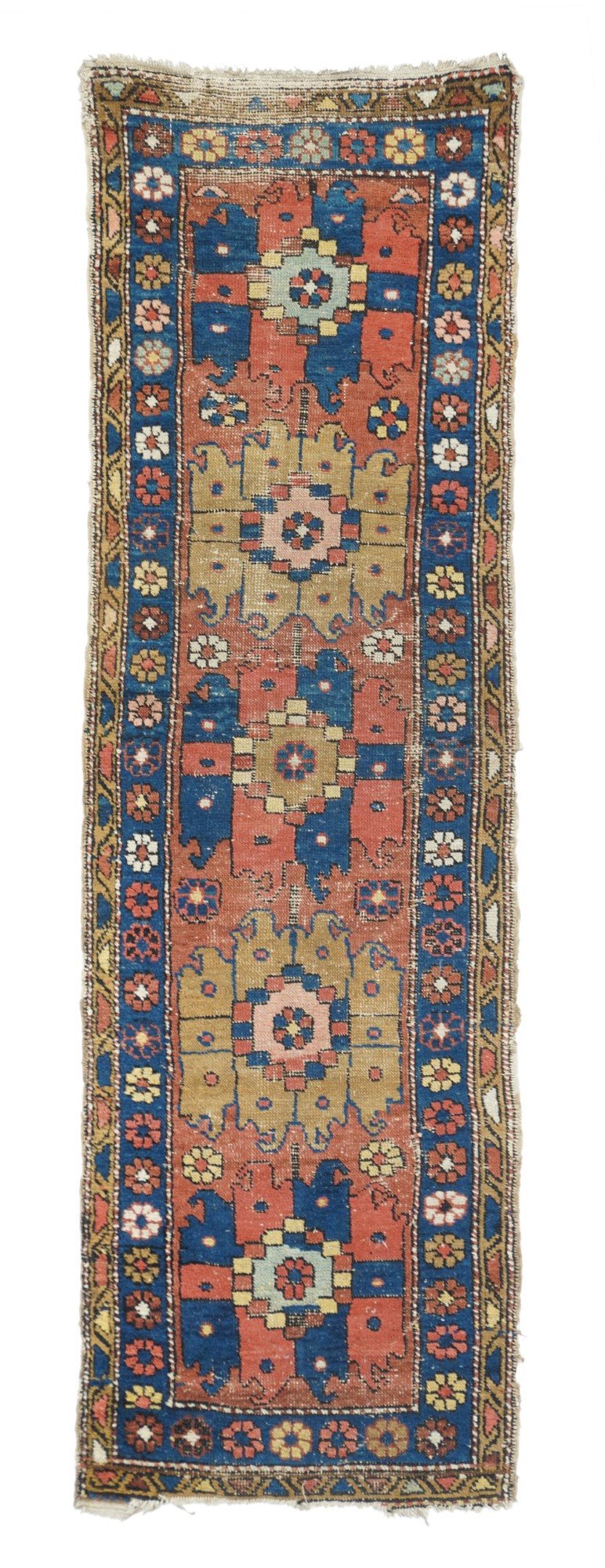 Antique Heriz Rug 2'3'' x 8'1''