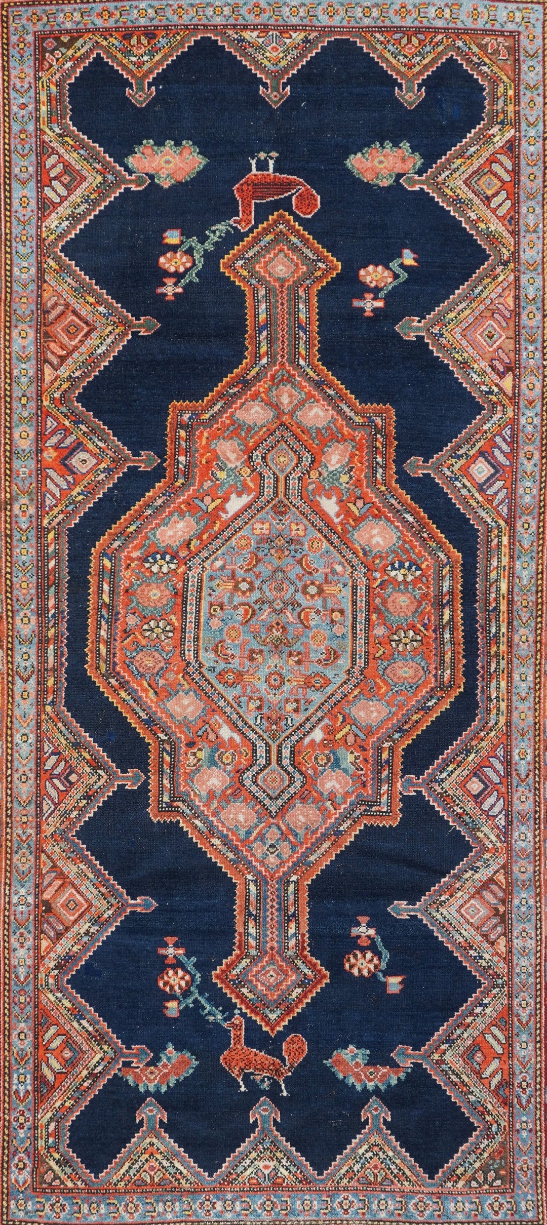 Antique Malayer Rug 5'2'' x 10'2''