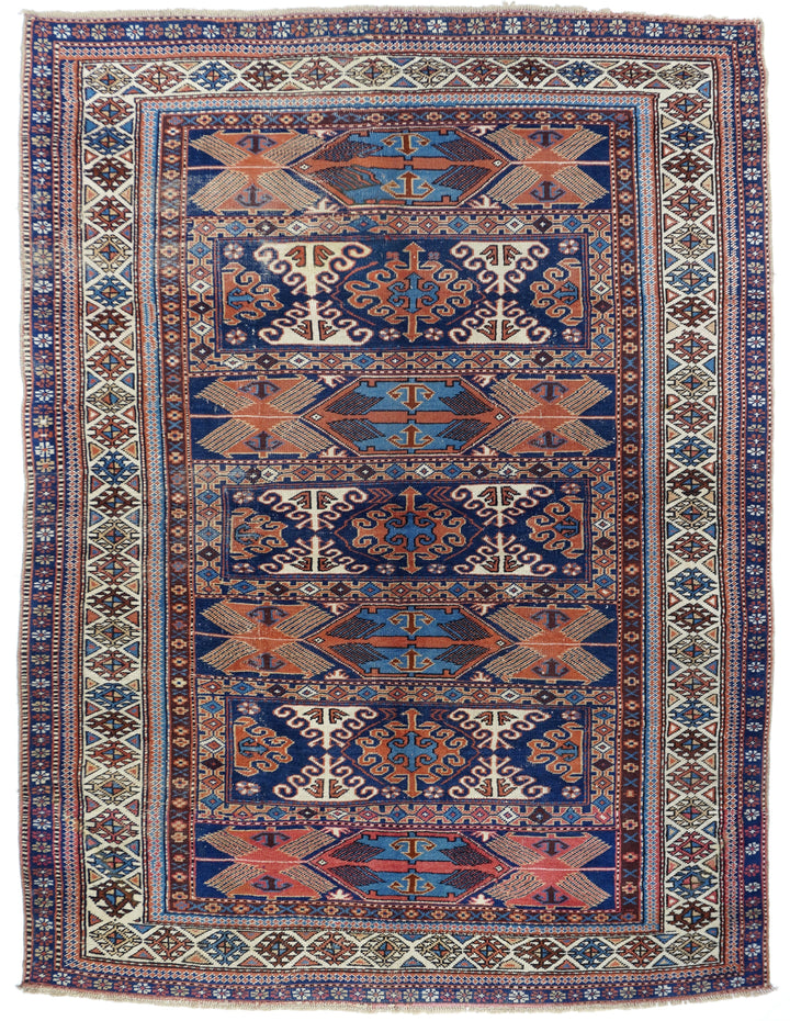 Antique Kazak Rug 5'5'' x 7'5''