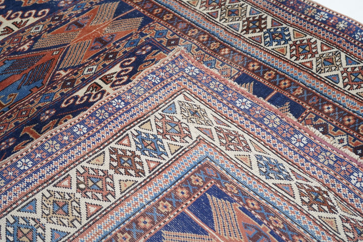 Antique Caucasian Rug 5'5'' x 7'5''