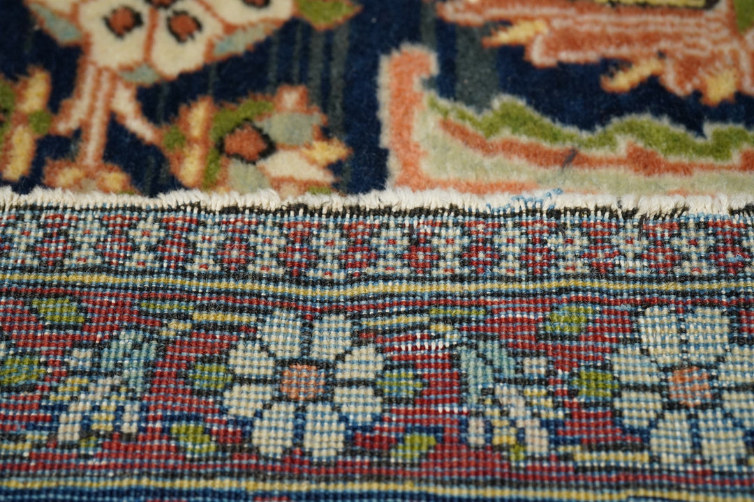 Antique Mohtasham Kashan Rug 4'4'' x 6'11''