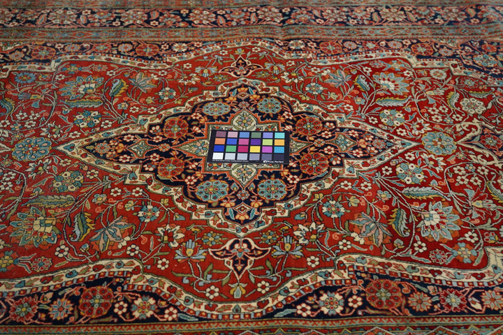 Antique Kashan Rug 4'4'' x 6'7''