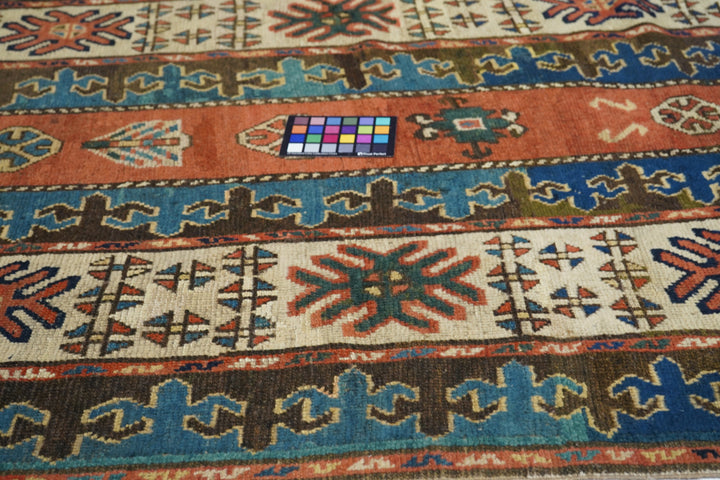 Antique Kazak Rug 4'0'' x 6'8''