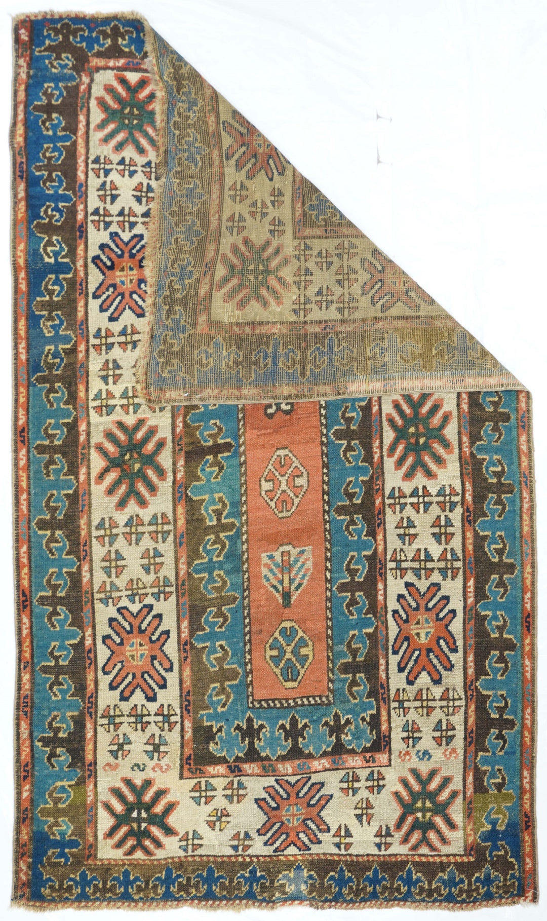 Antique Kazak Rug 4'0'' x 6'8''