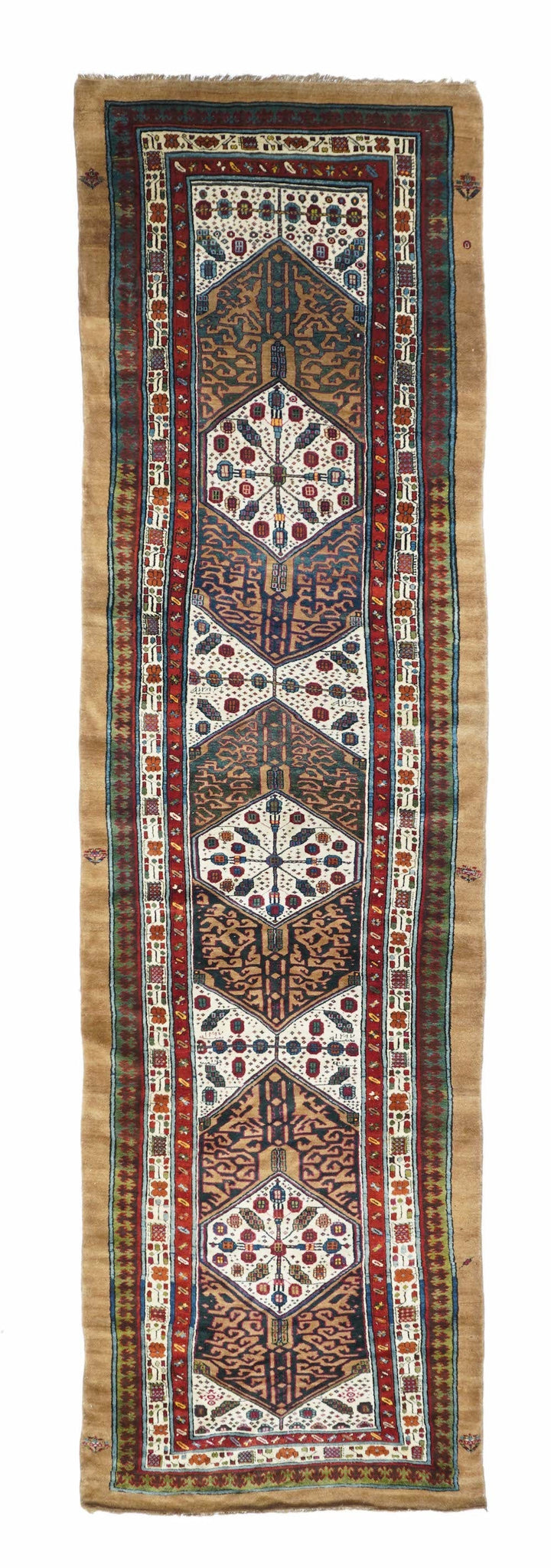 Antique Bakshayesh Runner 3'8'' x 13'7''