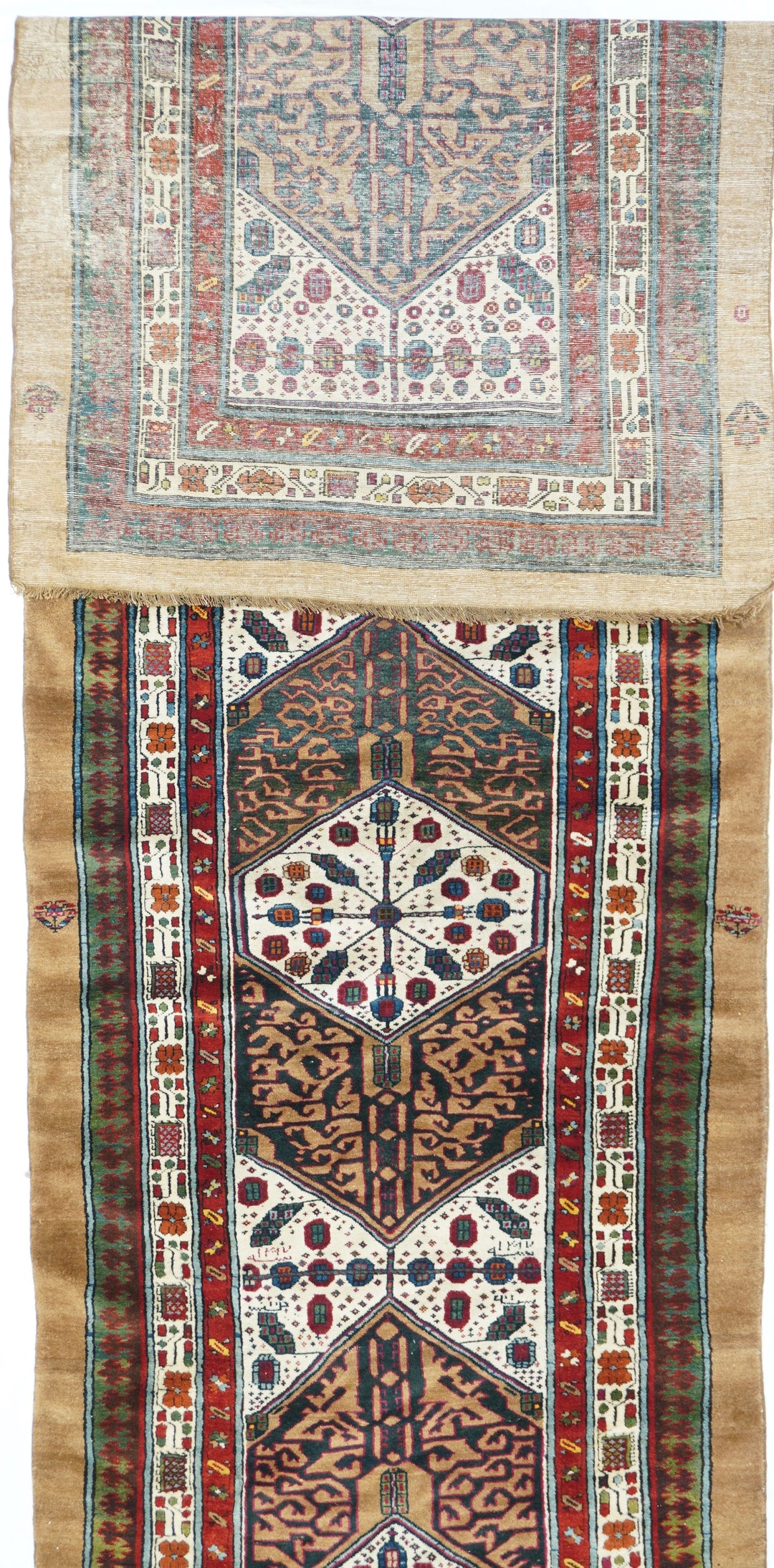 Antique Bakshayesh Runner 3'8'' x 13'7''