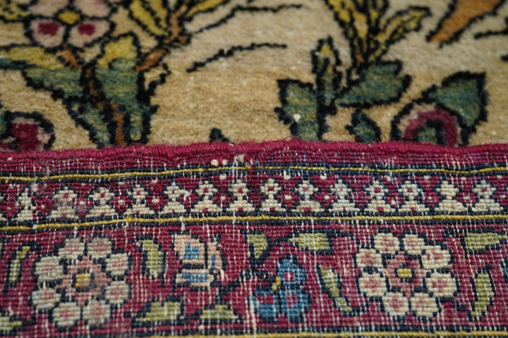 Antique Tehran Rug 4'4'' x 7'2''