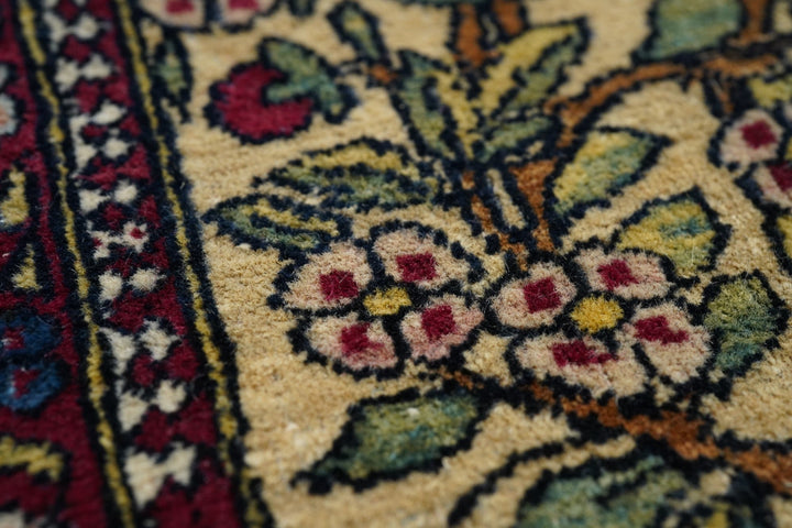 Antique Tehran Rug 4'4'' x 7'2''