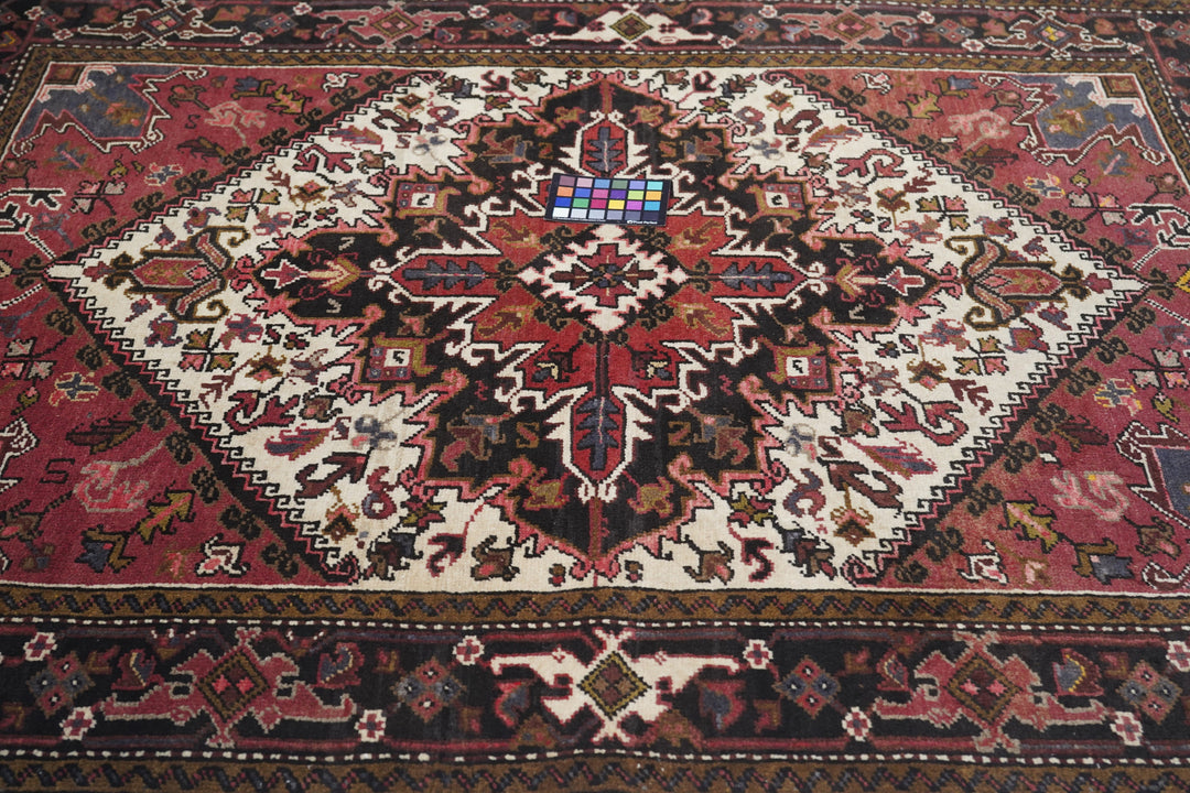 Vintage Heriz Rug 5'0" x 8'3''