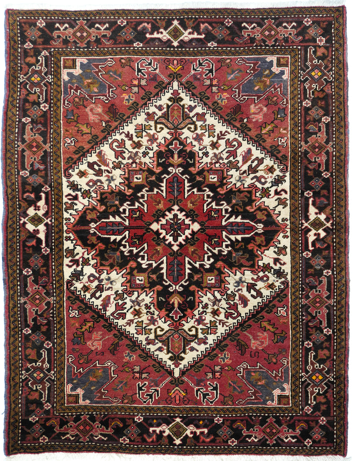 Vintage Heriz Rug 5' x 8'3''