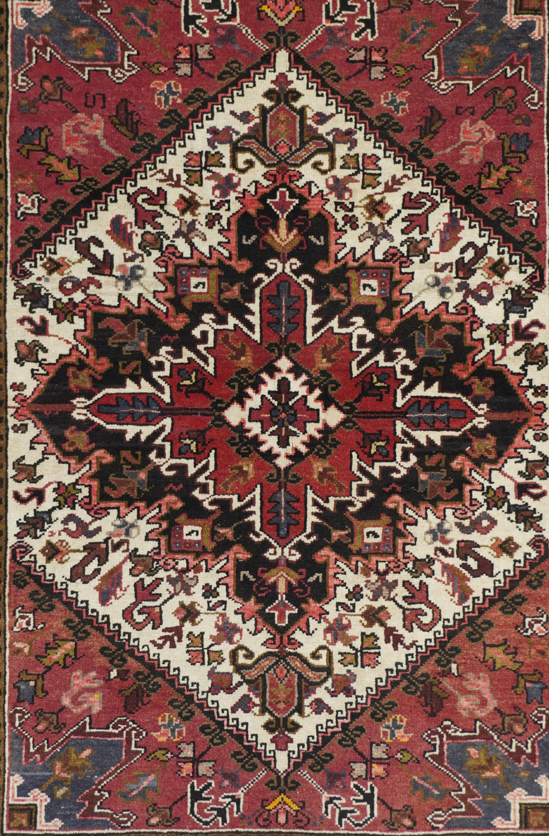 Vintage Heriz Rug 5'0" x 8'3''