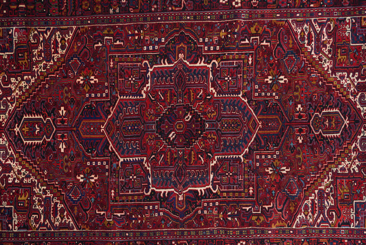 Vintage Heriz Rug 8'0'' x 11'8''