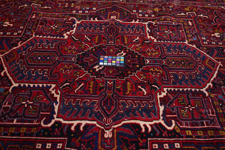 Vintage Heriz Rug 8'0'' x 11'8''