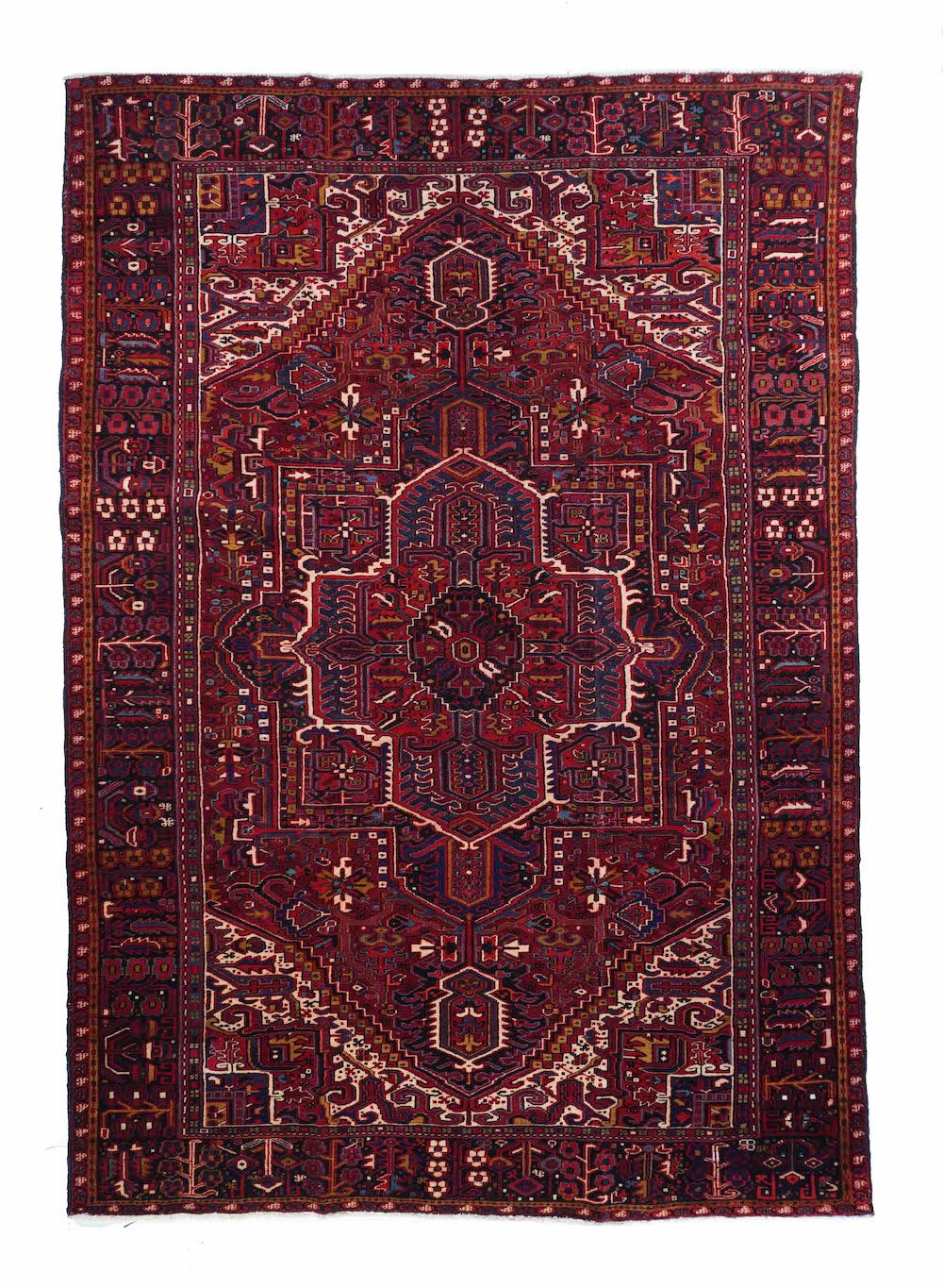 Vintage Heriz Rug 8'0'' x 11'8''