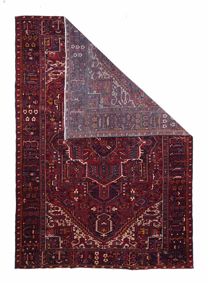 Vintage Heriz Rug 8'0'' x 11'8''