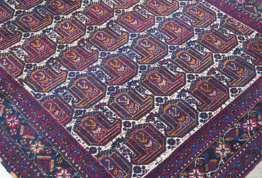 Antique Afshar Rug 4'7'' x 6'9''