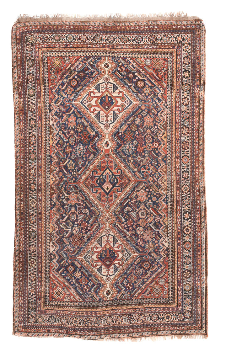 Antique Quashkai Rug 5' x 8'2''