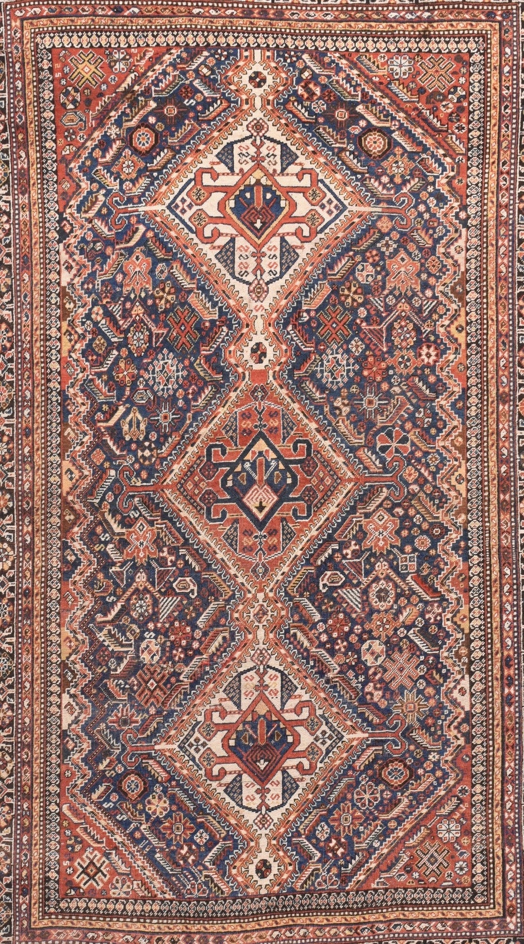 Antique Quashkai Rug 5'0" x 8'2''