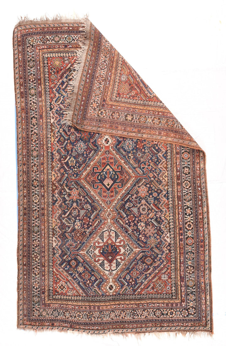 Antique Quashkai Rug 5'0" x 8'2''