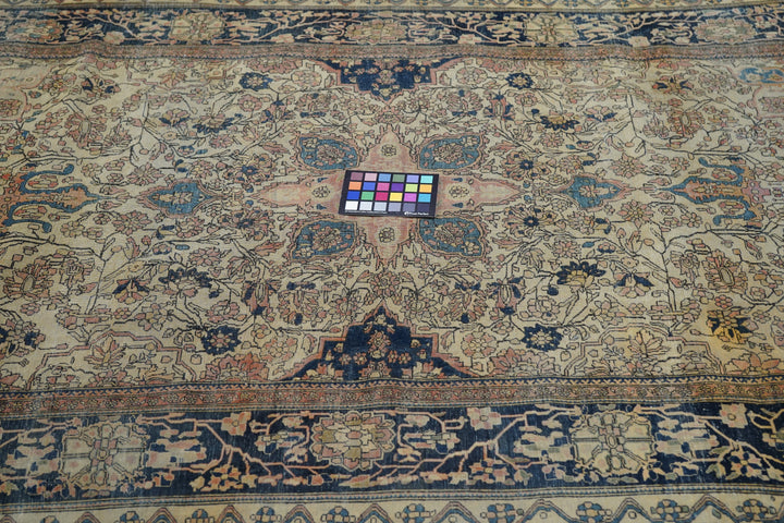 Antique Mohtasham Rug 4'2'' x 6'9''