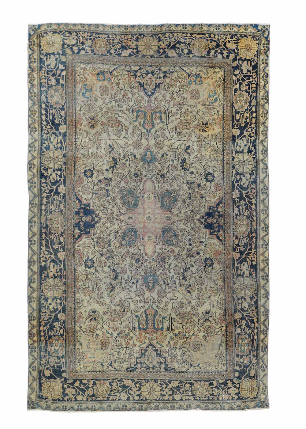 Antique Mohtasham Rug 4'2'' x 6'9''