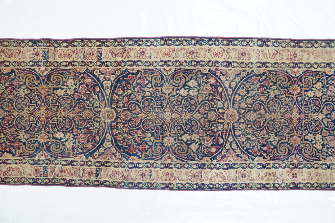 Antique Kerman Rug 2'6'' x 7'0''