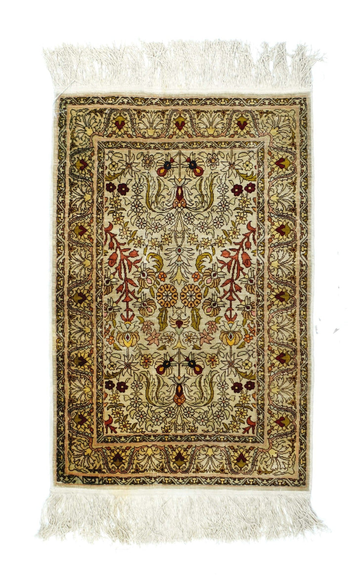 Vintage Hereke Rug 1'6'' x 2'5''