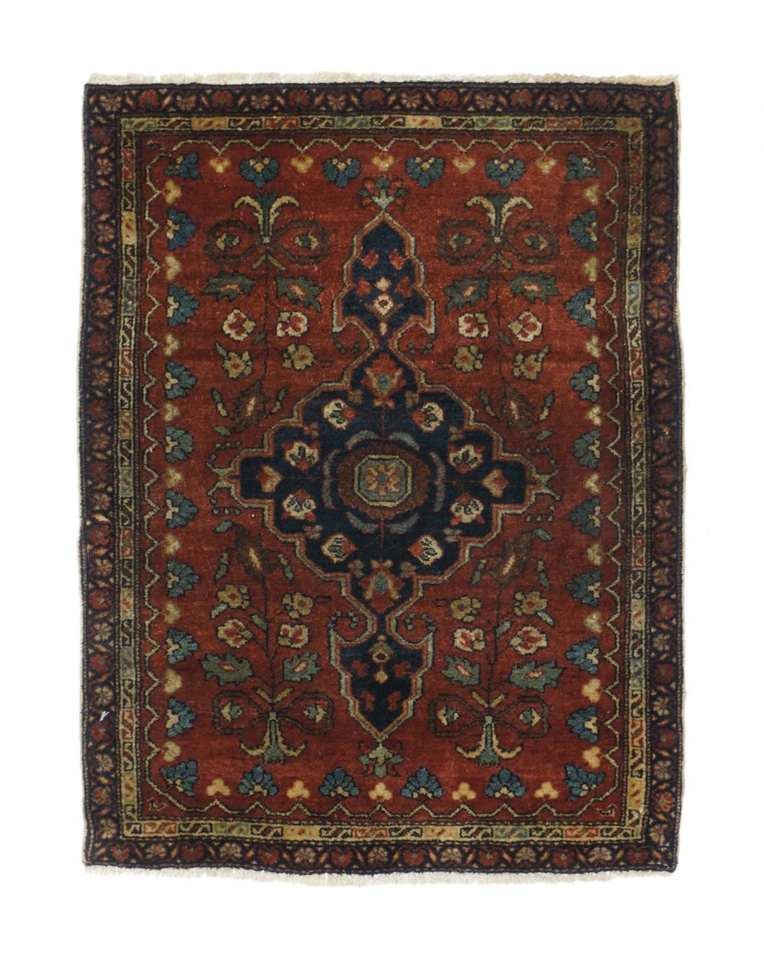 Antique Sarouk Rug 1'10'' x 2'5''