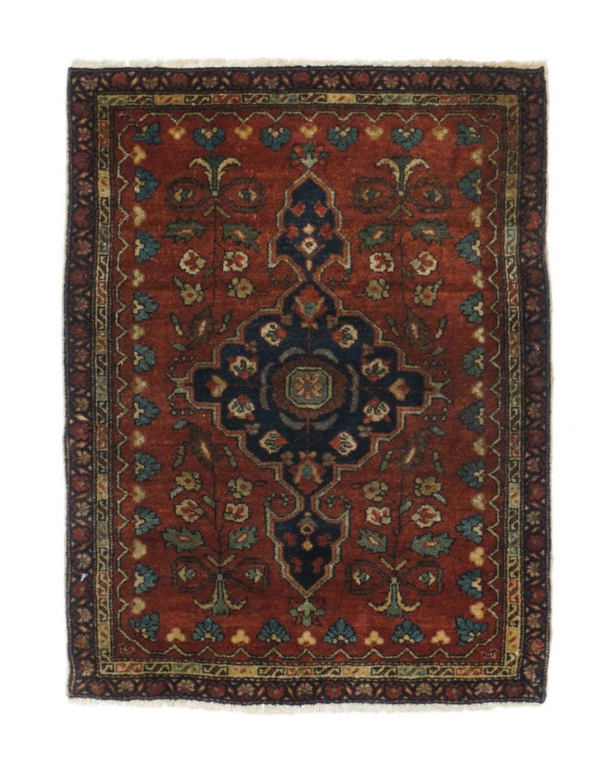 Antique Sarouk Rug 1'10'' x 2'5''