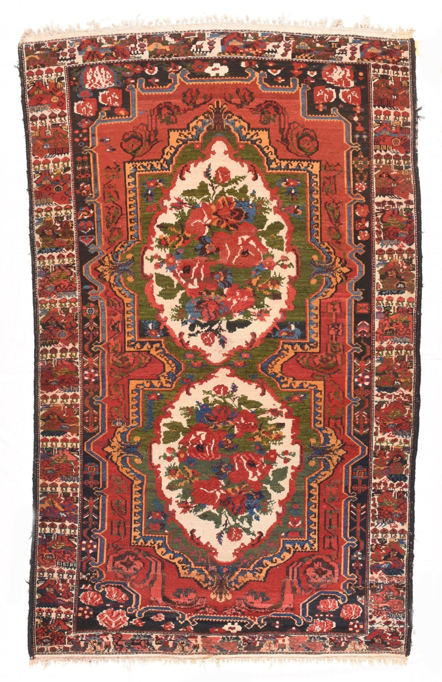 Antique Bakhtiari Rug 5'5'' x 8'7''