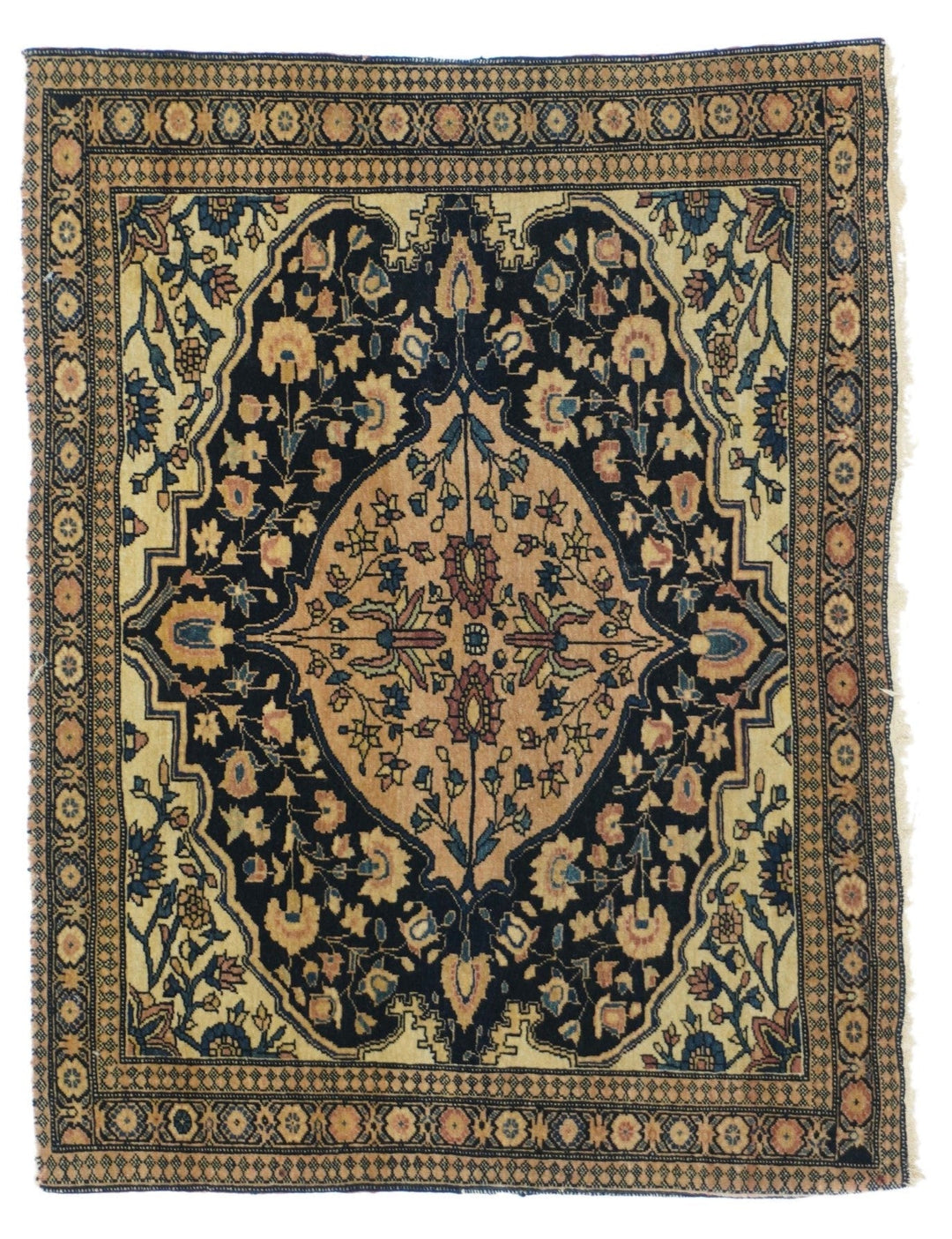 Antique Sarouk Rug 2'1'' x 2'9''