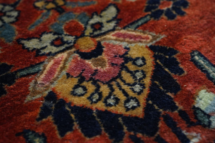 Antique Sarouk Rug 1'9'' x 2'6''