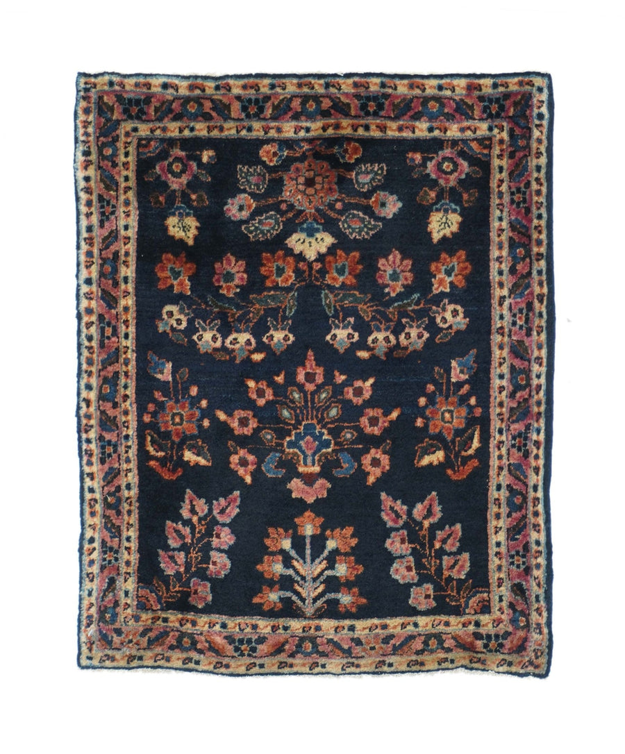 Antique Sarouk Rug 1'11'' x 2'6''