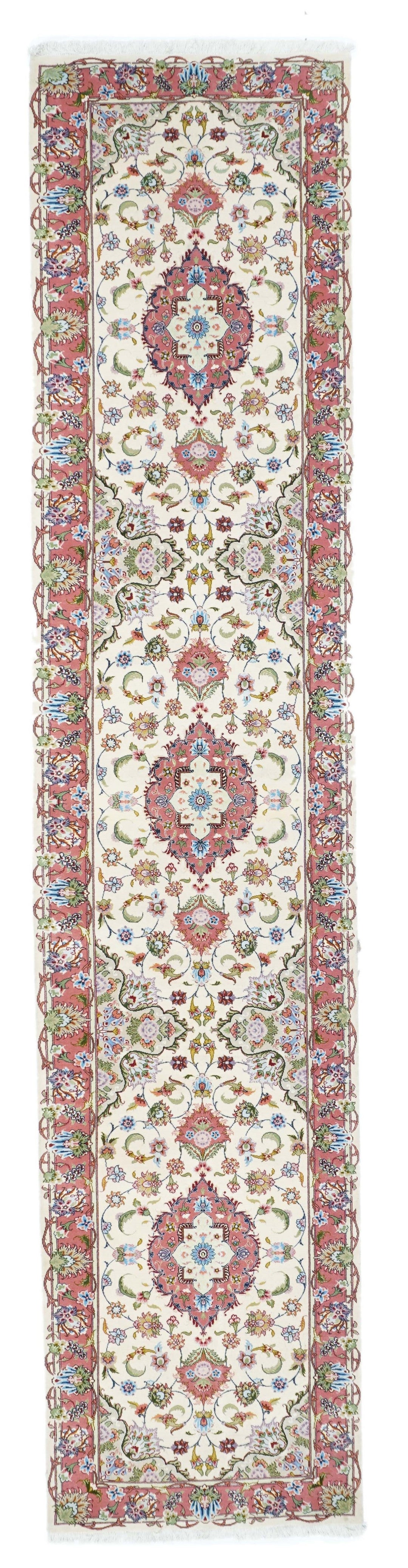 Vintage Tabriz Runner 2'9'' x 12'9''